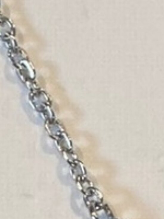Jewelry - Heart Rhythm Silver Chain Necklace NWOT